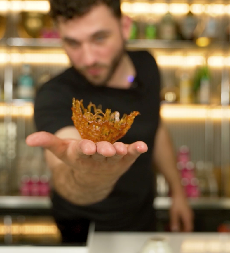 PORNSTAR MARTINI x Garnish Caramel