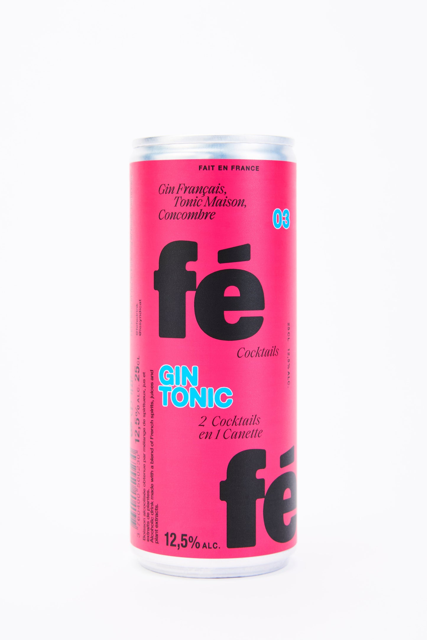 FEFE - Gin Tonic Concombre - RTD250ml_x12