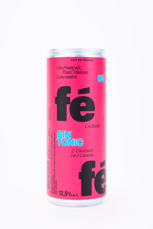FEFE - Gin Tonic Concombre - RTD250ml_x12